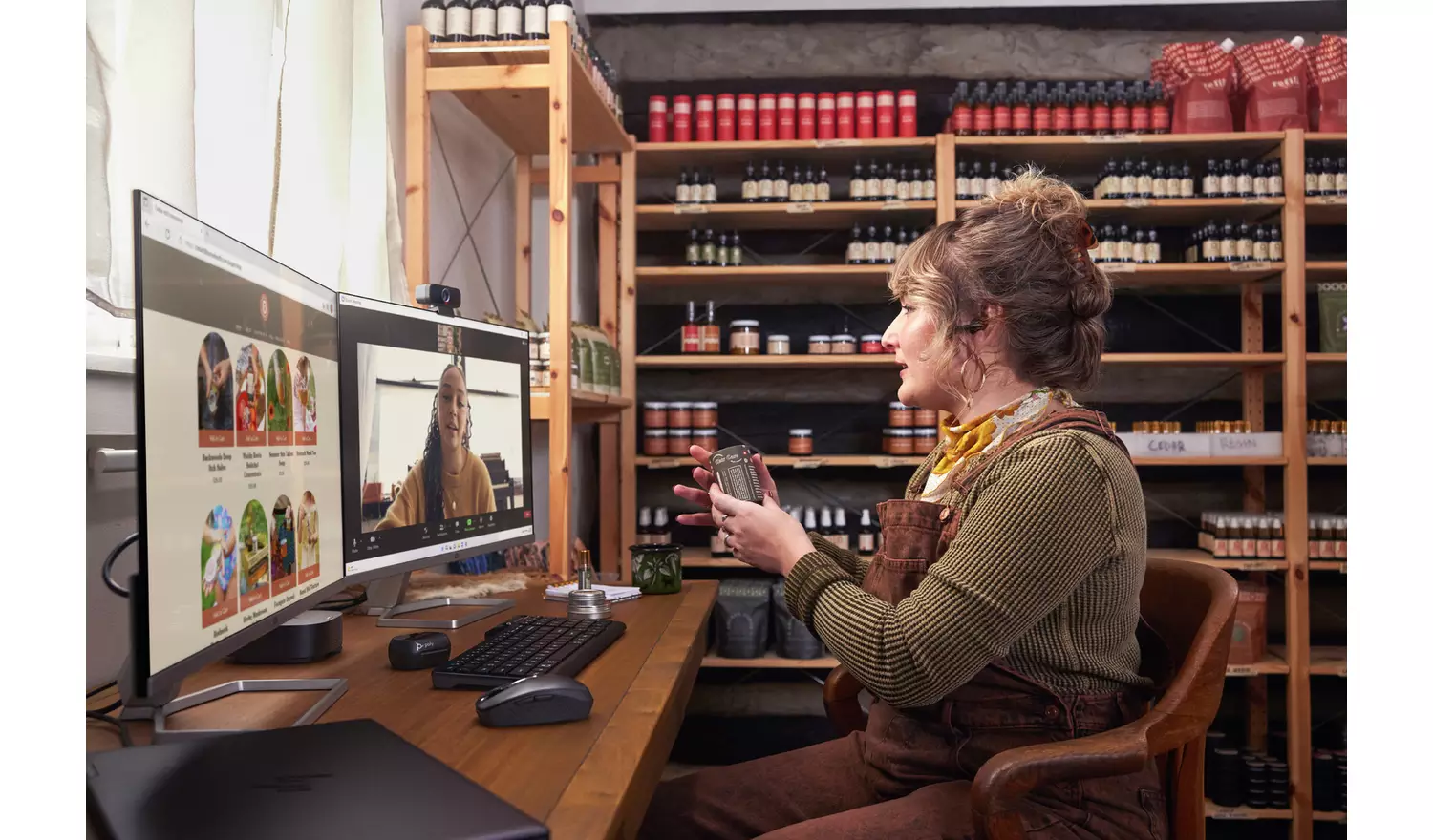 HP 460 Multi-Device Wireless Bluetooth Keyboard - Black