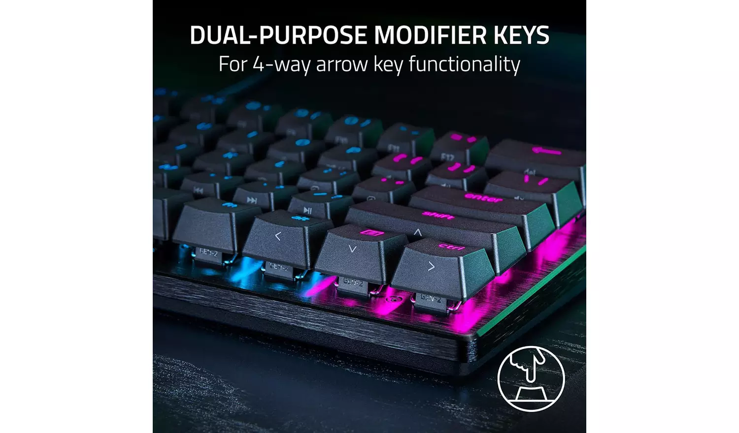 Razer Huntsman V3 Pro Mini Gaming Keyboard - Black