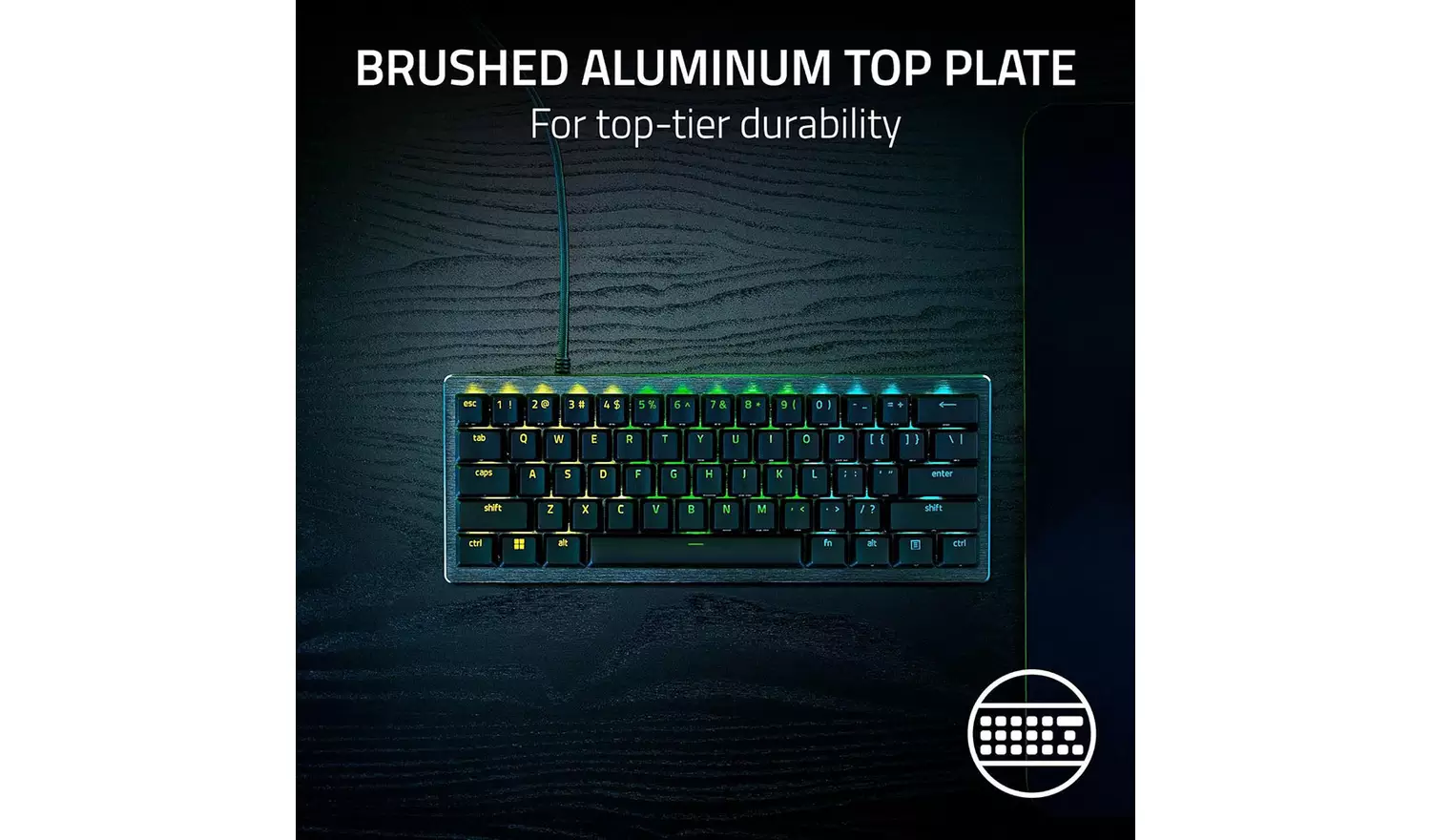 Razer Huntsman V3 Pro Mini Gaming Keyboard - Black