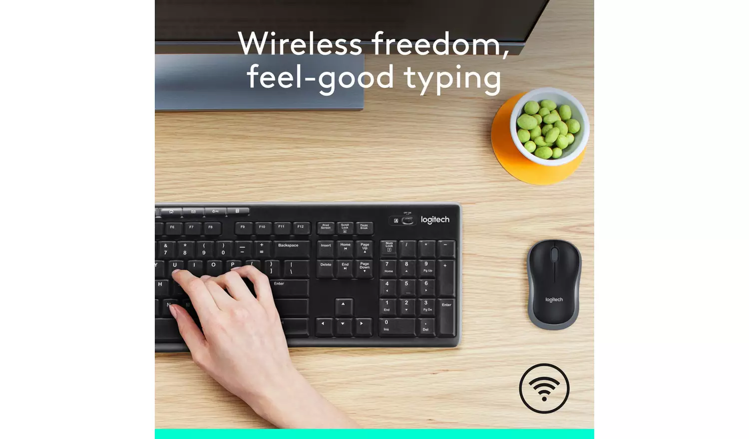 Logitech MK270 Wireless Mouse and Keyboard