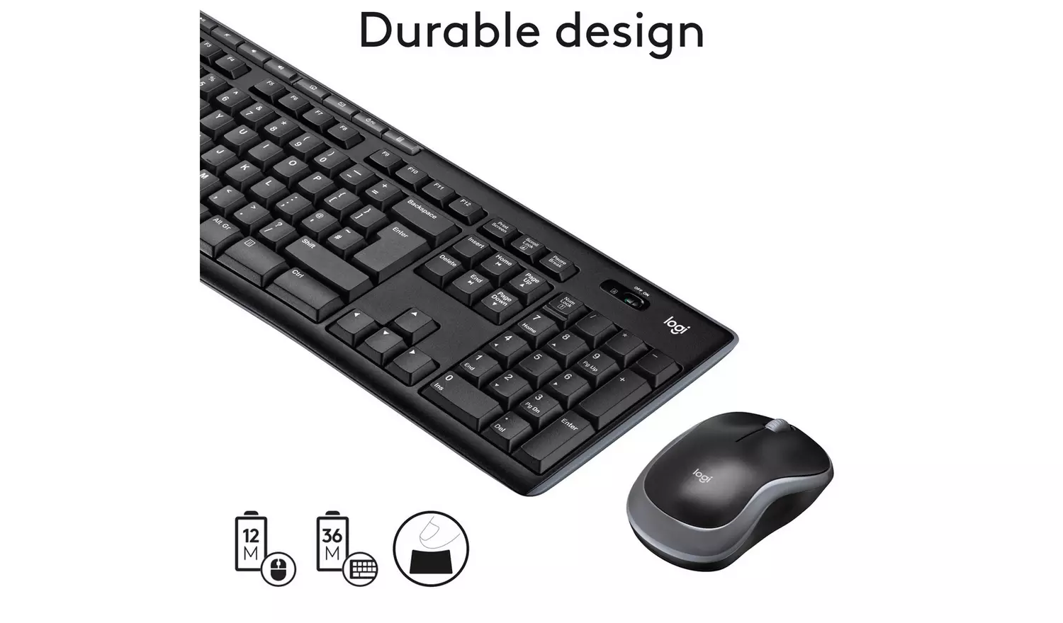 Logitech MK270 Wireless Mouse and Keyboard