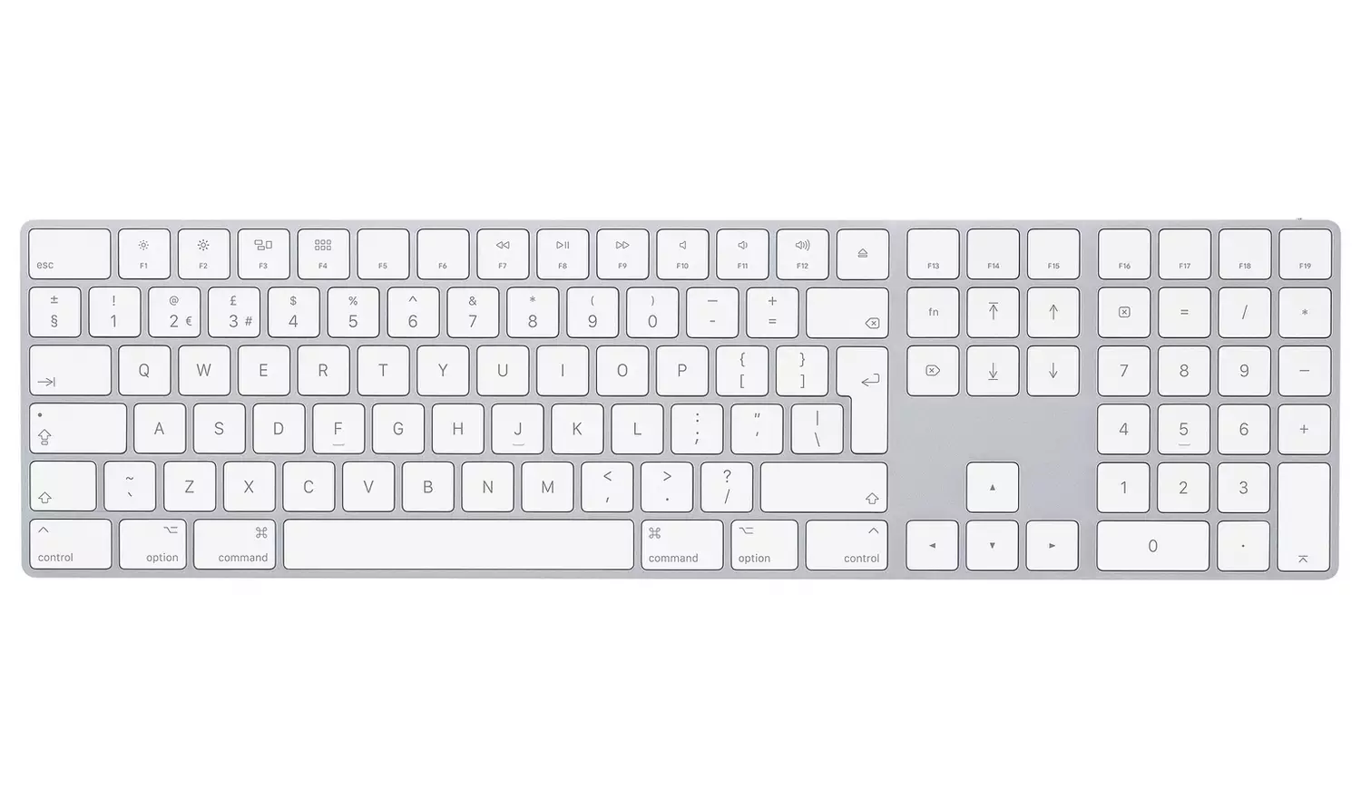 Apple Magic Keyboard with Numeric Keypad