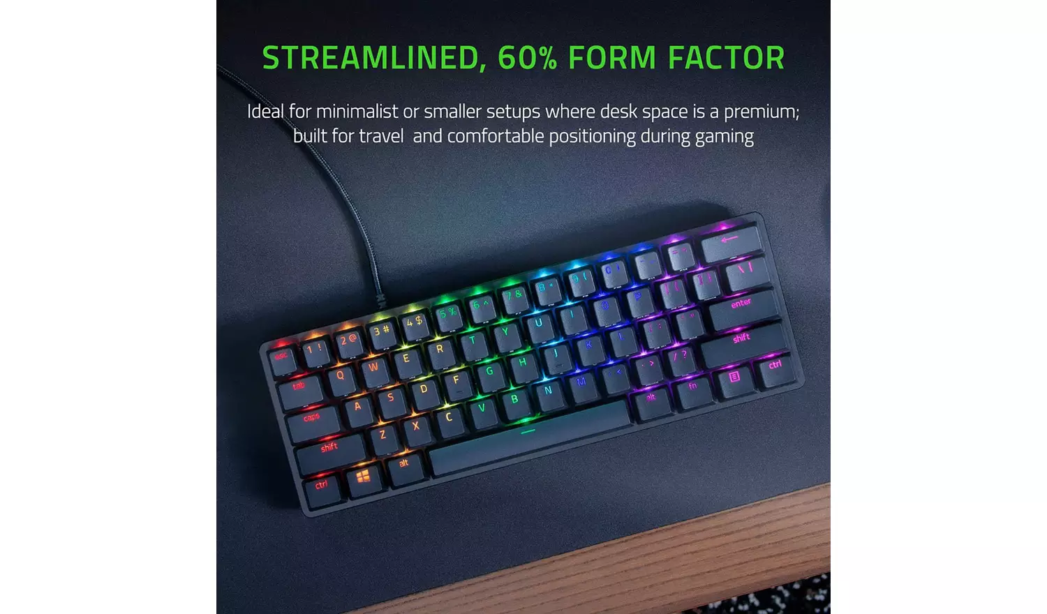 Razer Huntsman Mini Gaming Keyboard - Black