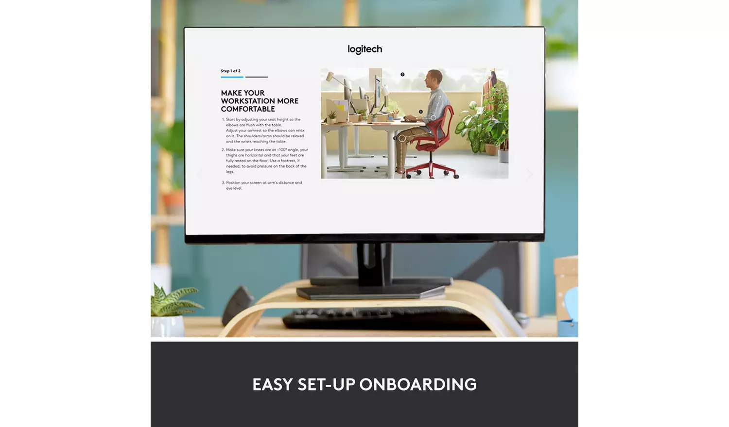 Logitech ERGO K860 Wireless Ergonomic Keyboard - Grey