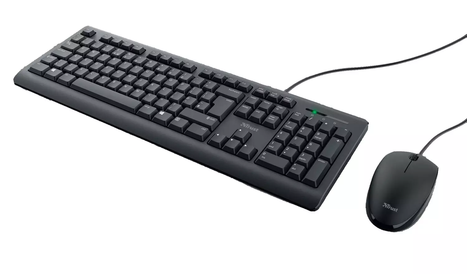 Trust Primo Wired Keyboard and Mouse Deskset