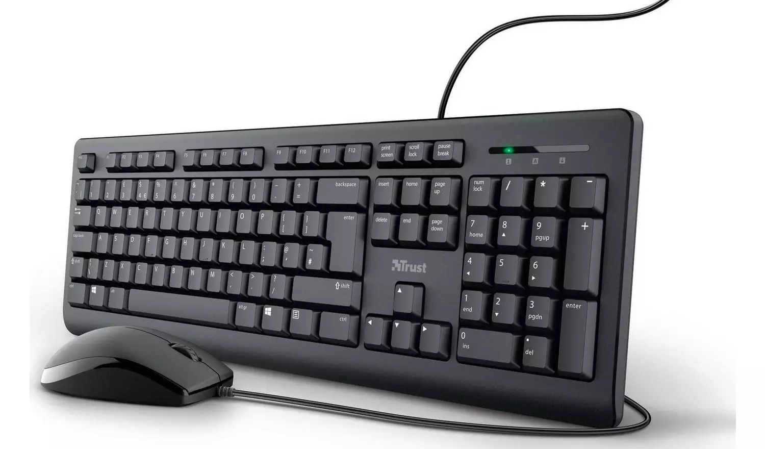 Trust Primo Wired Keyboard and Mouse Deskset