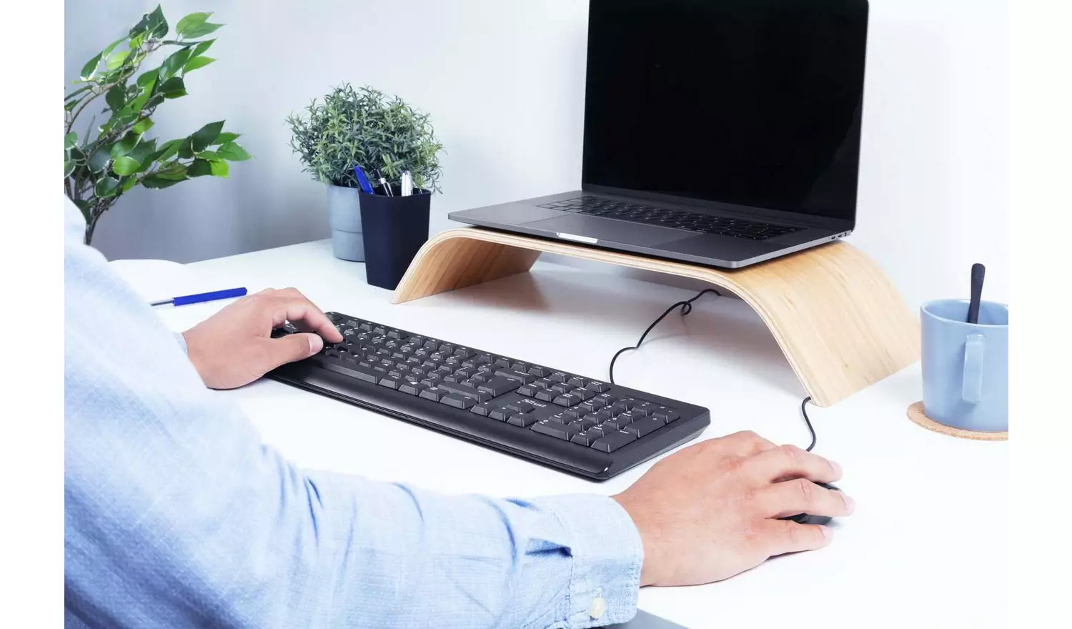 Trust Primo Wired Keyboard and Mouse Deskset