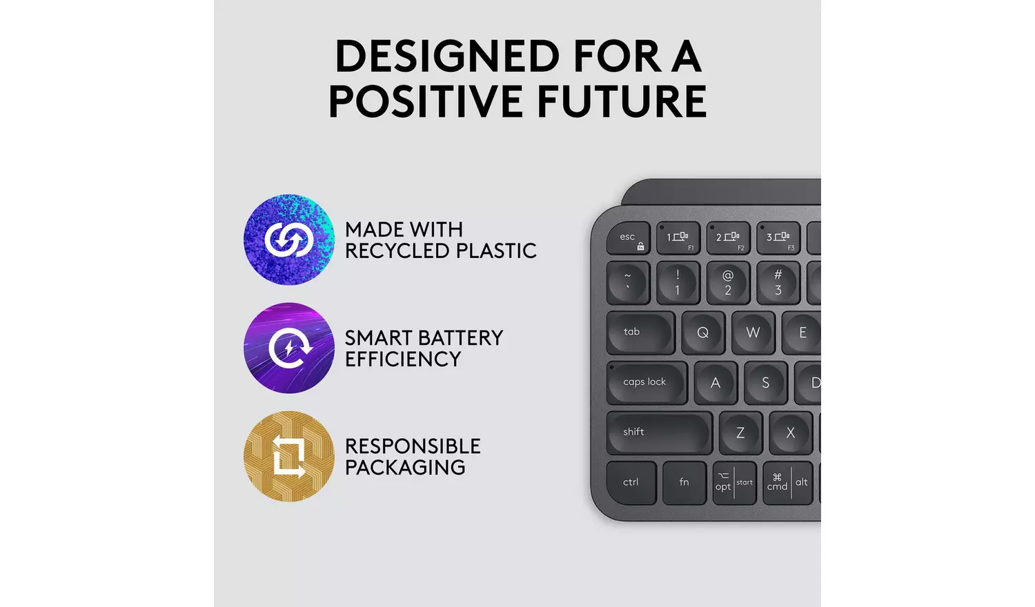 Logitech MX Keys Mini Wireless Keyboard - Graphite