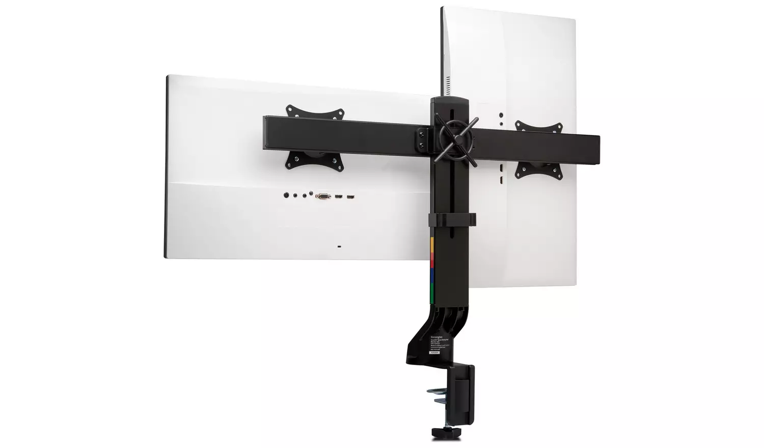 Kensington SmartFit Up To 27 Inch Dual Monitor Arm - Black