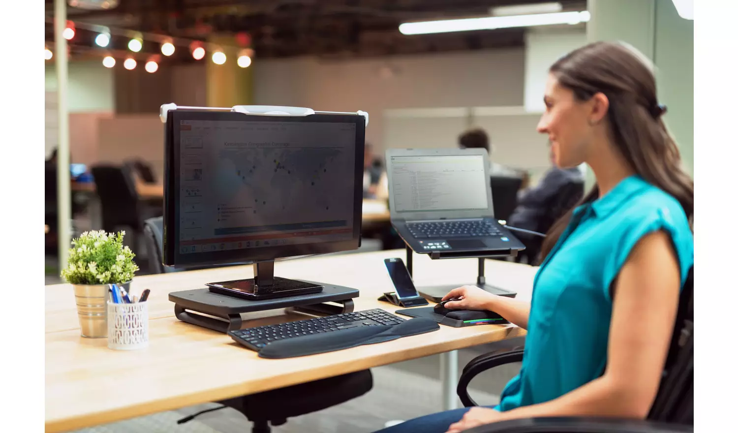 Kensington SmartFit Monitor Stand Plus - Black