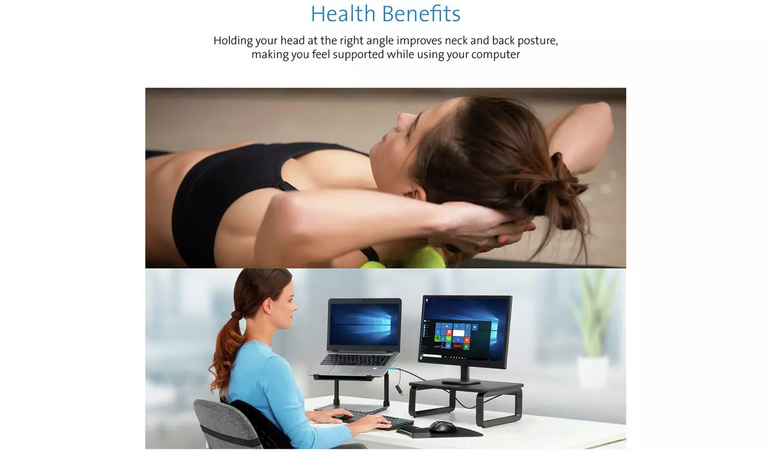 Kensington SmartFit Monitor Stand Plus - Black