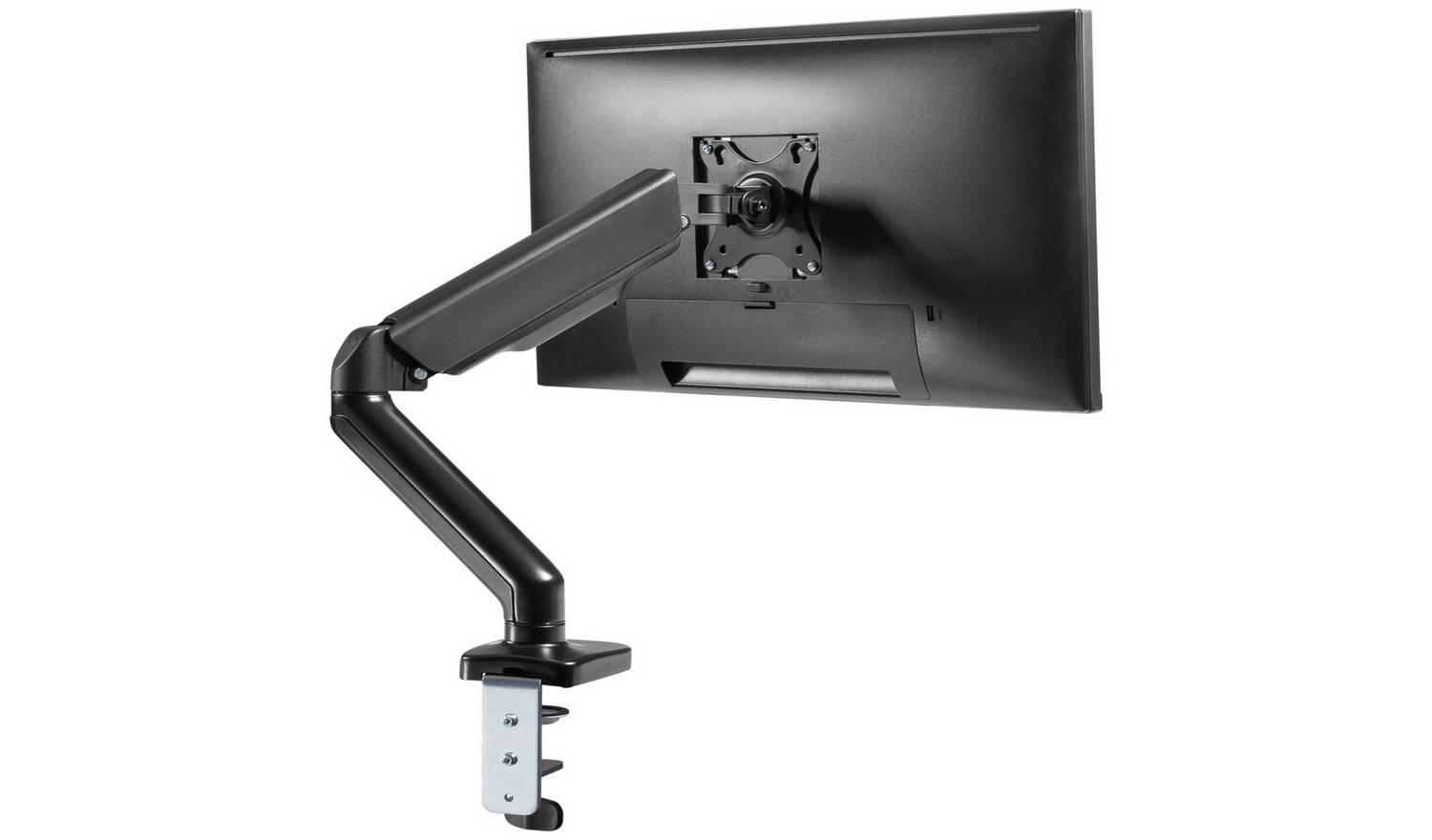 ProperAV Swing Arm Desk Monitor Mount Gas Spring 17-32 Inch