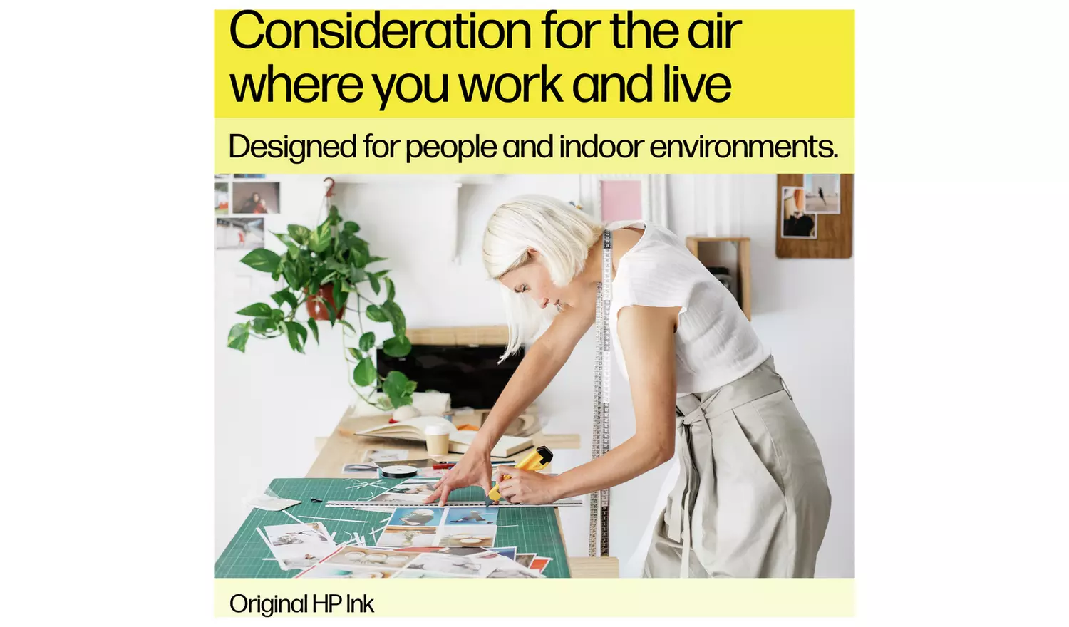 HP 62 Colour Original Ink Cartridge & Instant Ink Compatible