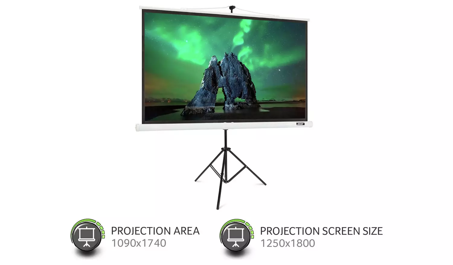 Acer 82 Inch Tripod Projection Screen