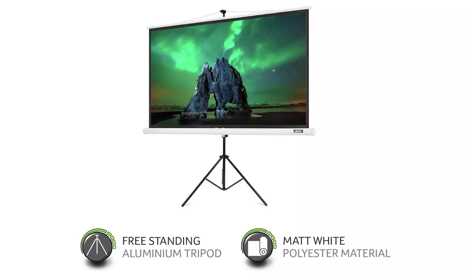 Acer 82 Inch Tripod Projection Screen
