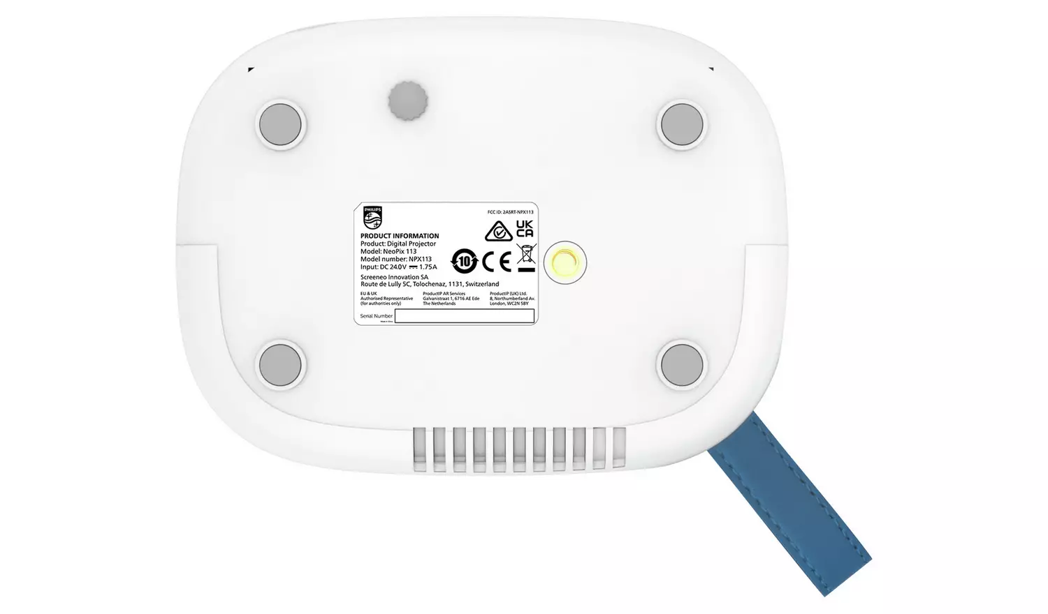 Philips Neopix 113 MPX113 HD 720p Projector