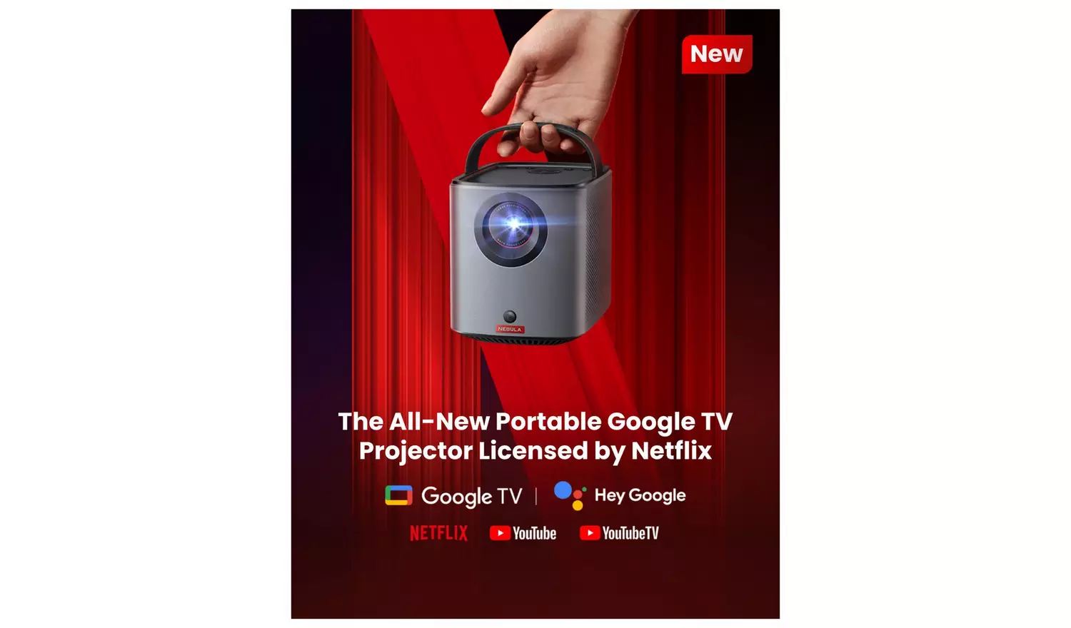 Nebula Mars 3 Air Portable Projector with Case