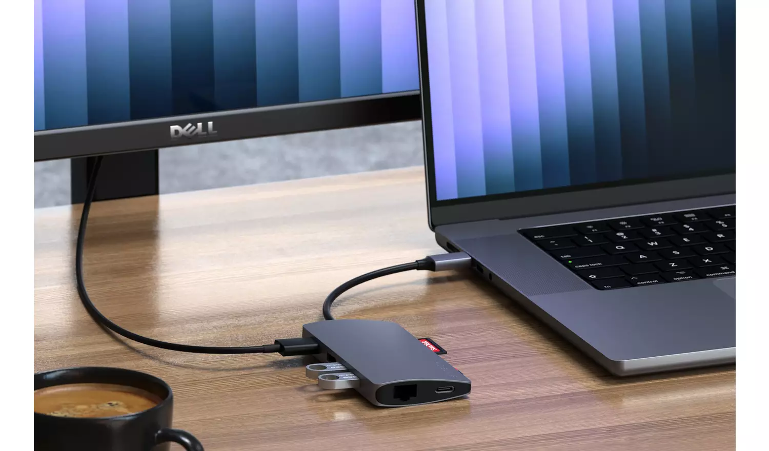 SATECHI 4K V2 8 Port USB Hub