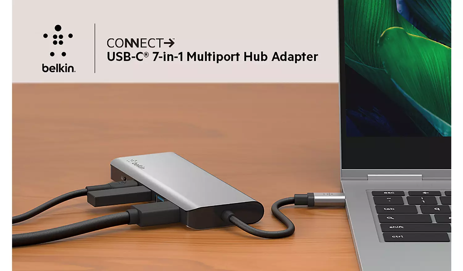 Belkin 7-in-1 USB-C Multiport Hub Adapter