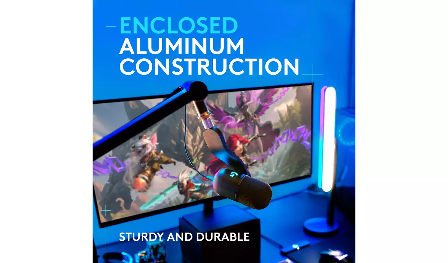 Logitech G Compass Premium Broadcast Boom Microphone Arm