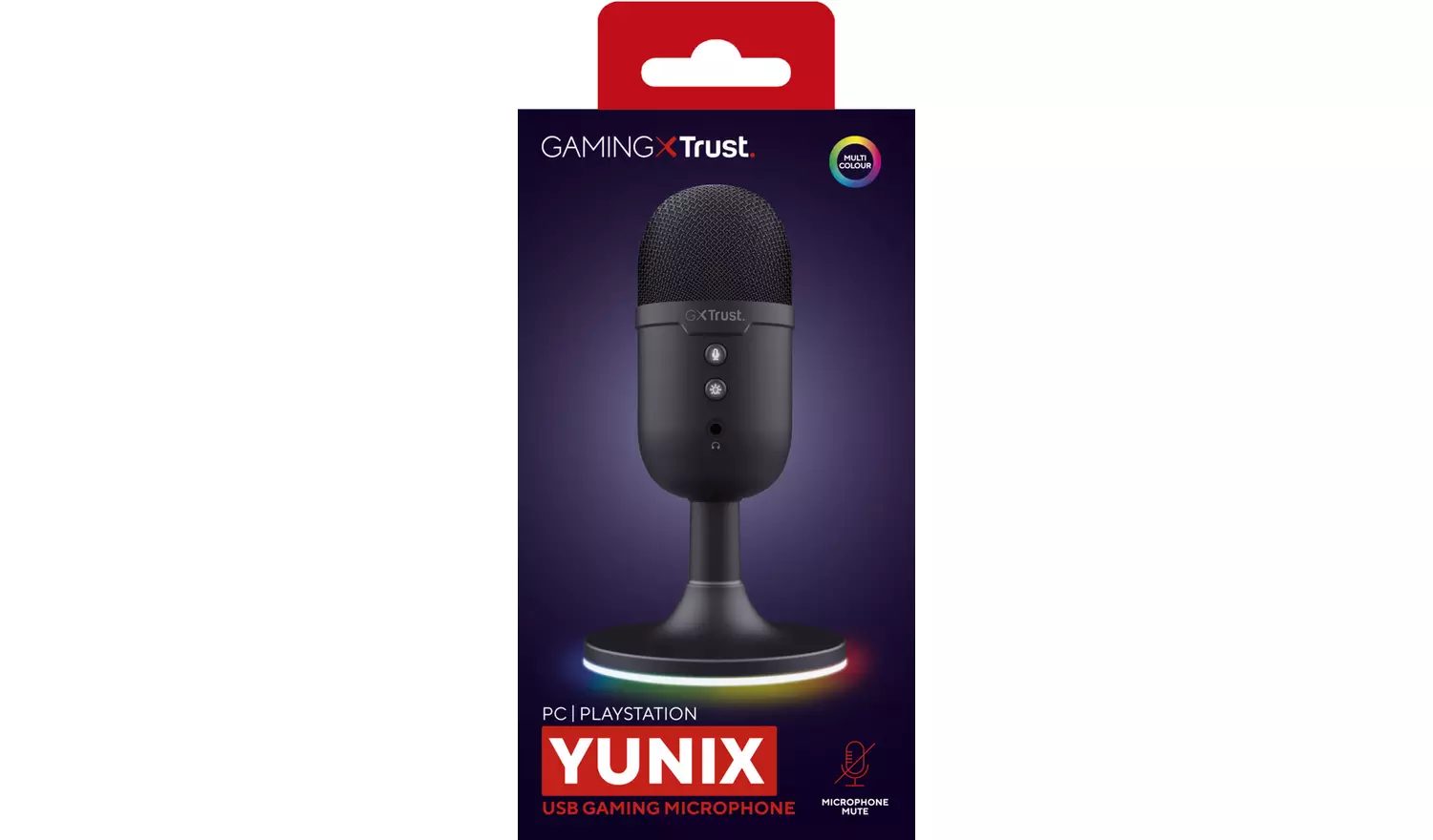 Trust GXT234 Yunix USB Gaming Microphone - Black