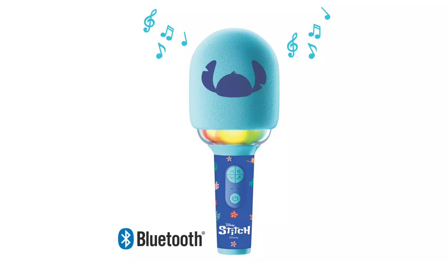 Disney Stitch Bluetooth Microphone - Blue