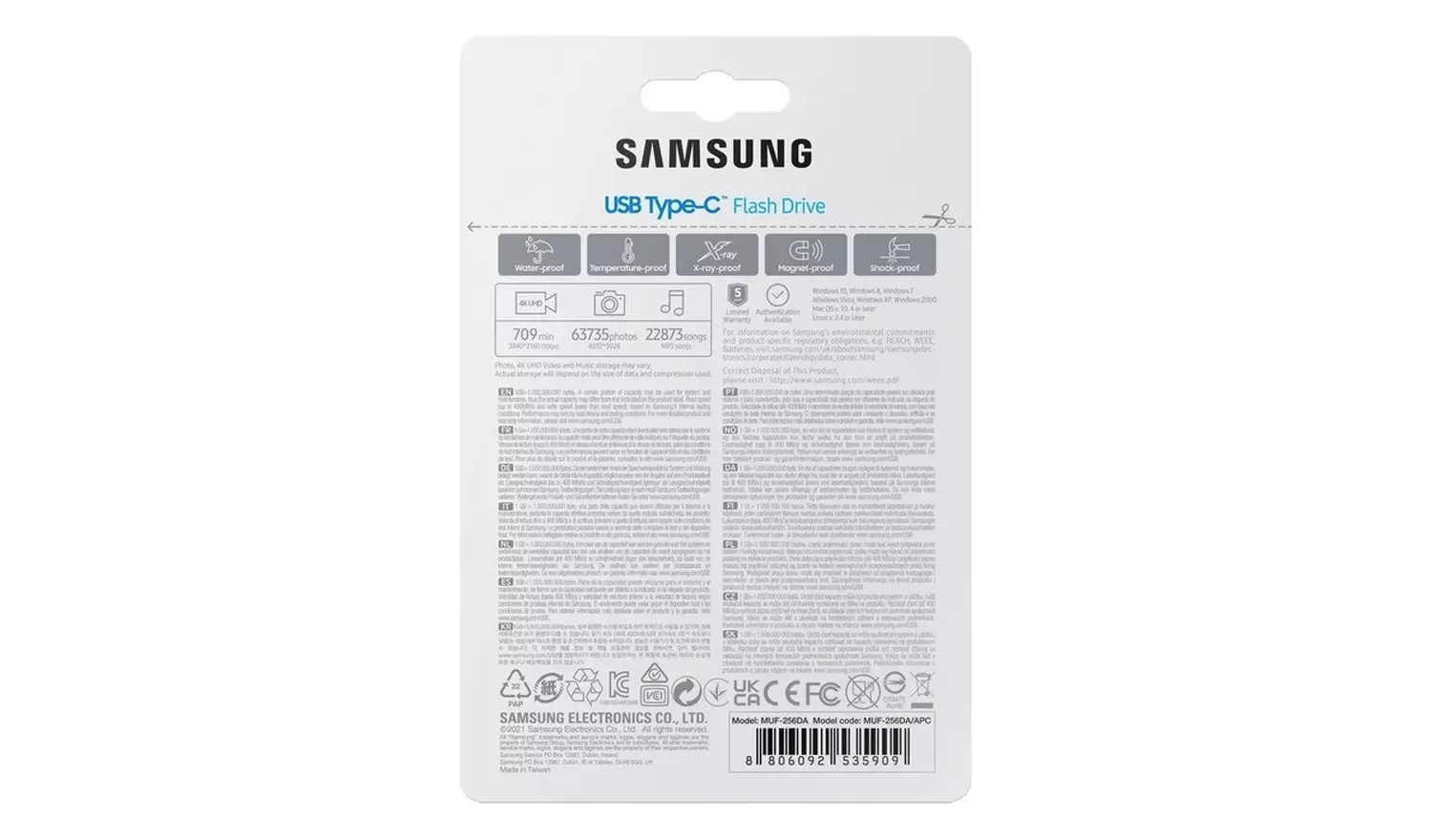 Samsung 400MBs Flash Drive - 256GB