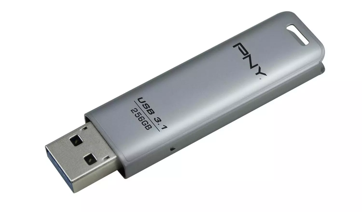 PNY Elite Steel USB 3.1 Flash Drive - 256GB