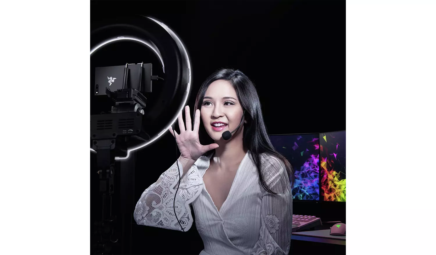 Razer Kiyo HD Streaming Webcam