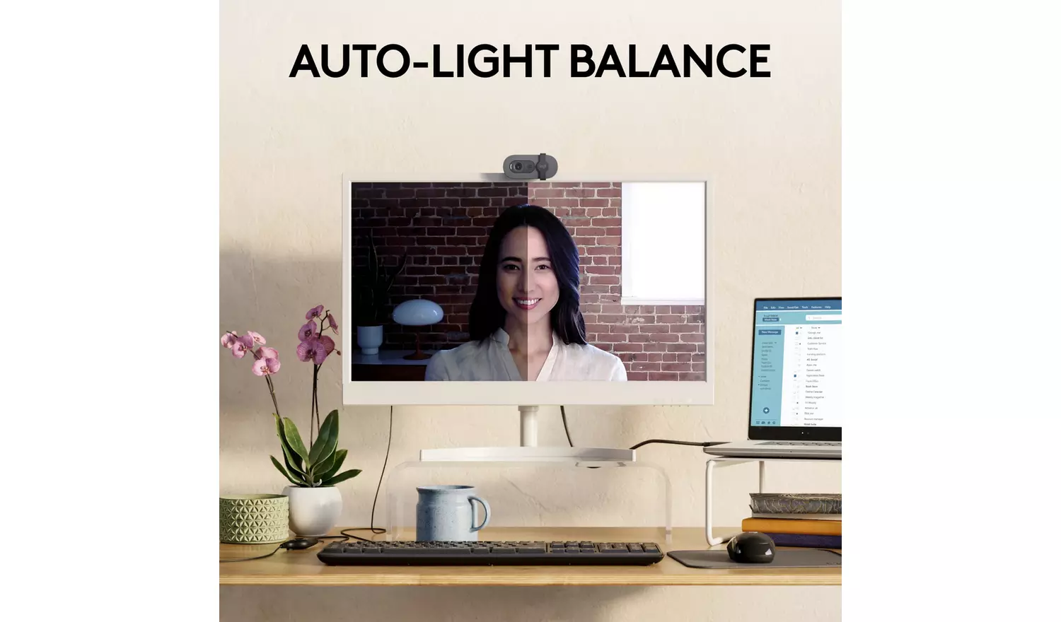 Logitech Brio HD 100 Webcam - Black