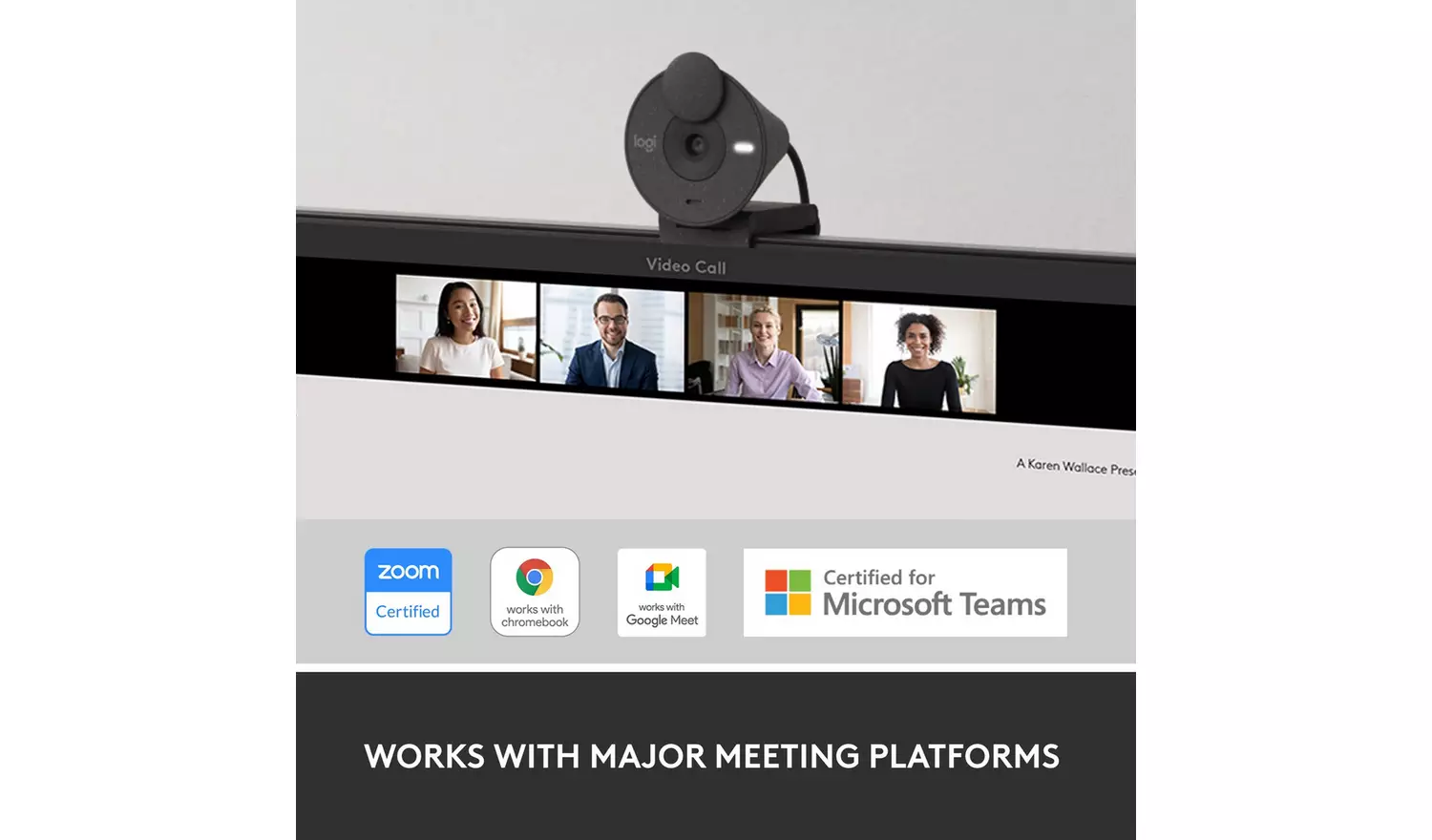 Logitech Brio 300 Webcam