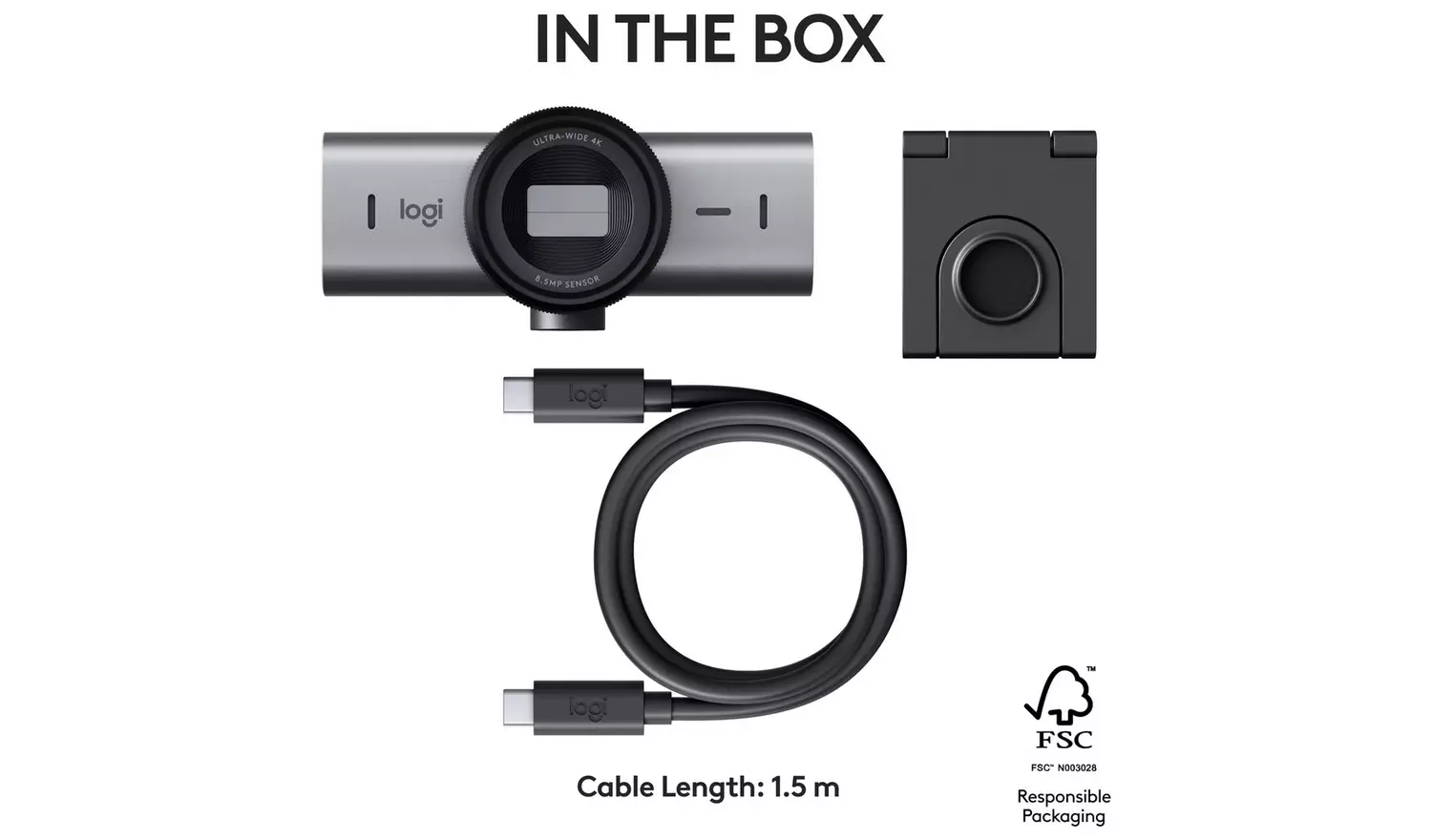 Logitech MX Brio 4K UHD Webcam