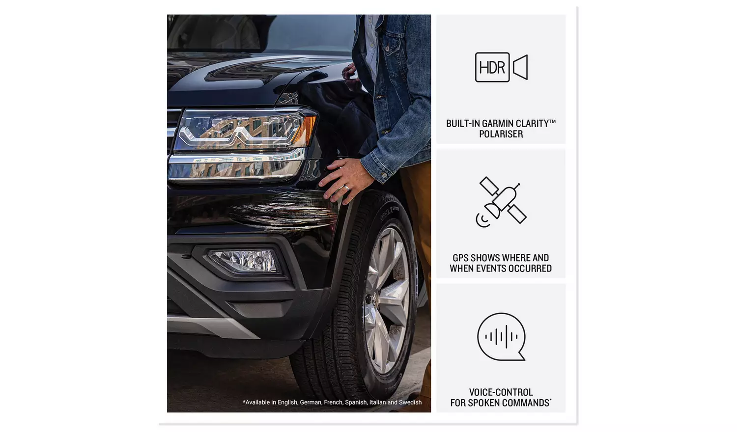 Garmin 1440p HD X210 Dash Cam