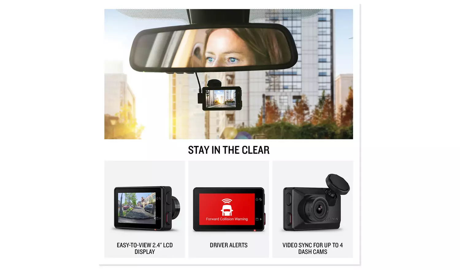 Garmin 4K Ultra HD X310 Dash Cam