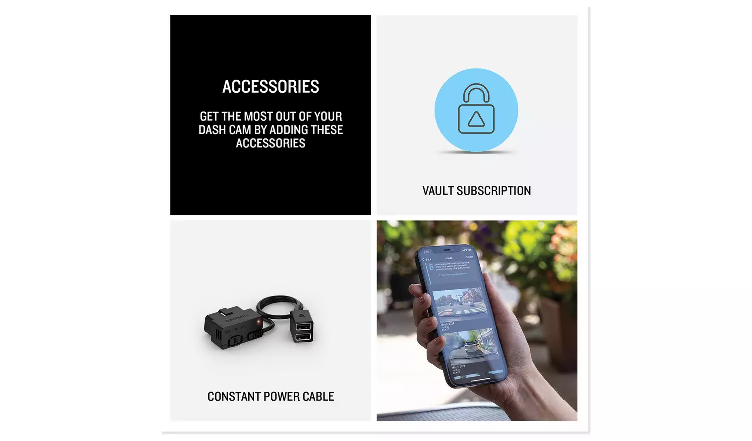 Garmin 4K Ultra HD X310 Dash Cam