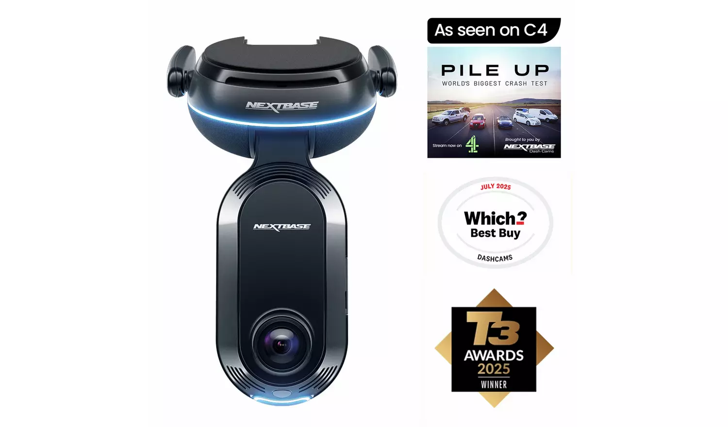 Nextbase IQ 1440P Smart Dash Cam