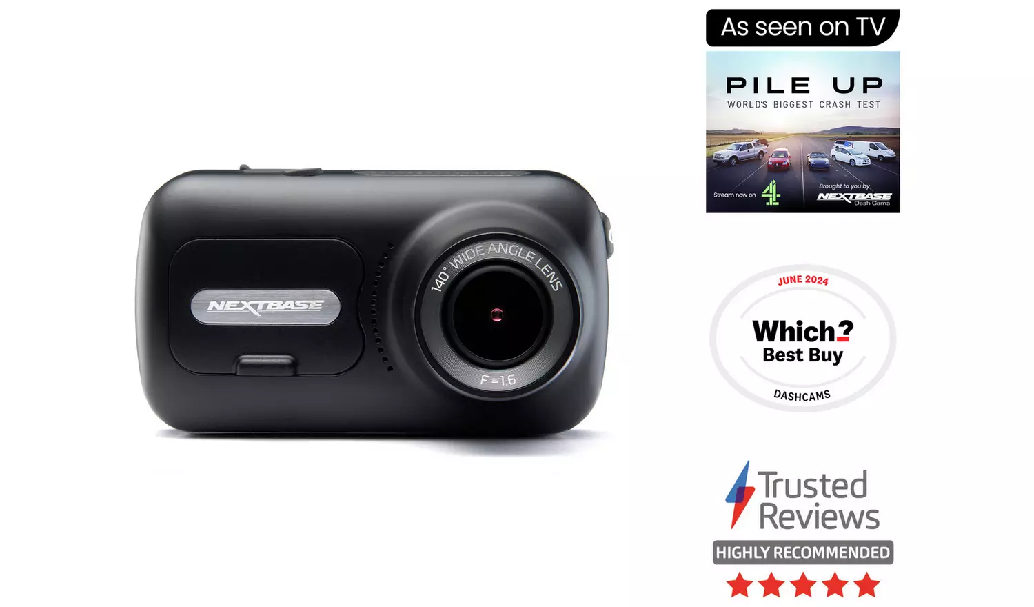 Nextbase 322GW 1080p Full HD Dash Cam