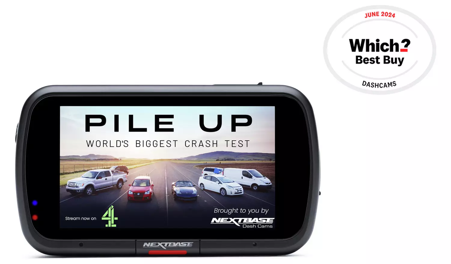 Nextbase 622GW Bluetooth Dash Cam Alexa Enabled