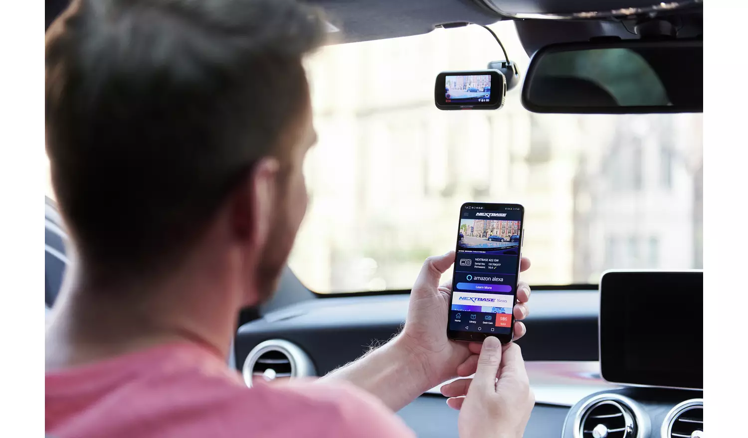 Nextbase 622GW Bluetooth Dash Cam Alexa Enabled