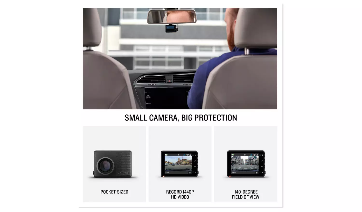 Garmin 1440p HD 57 Compact Dash Cam