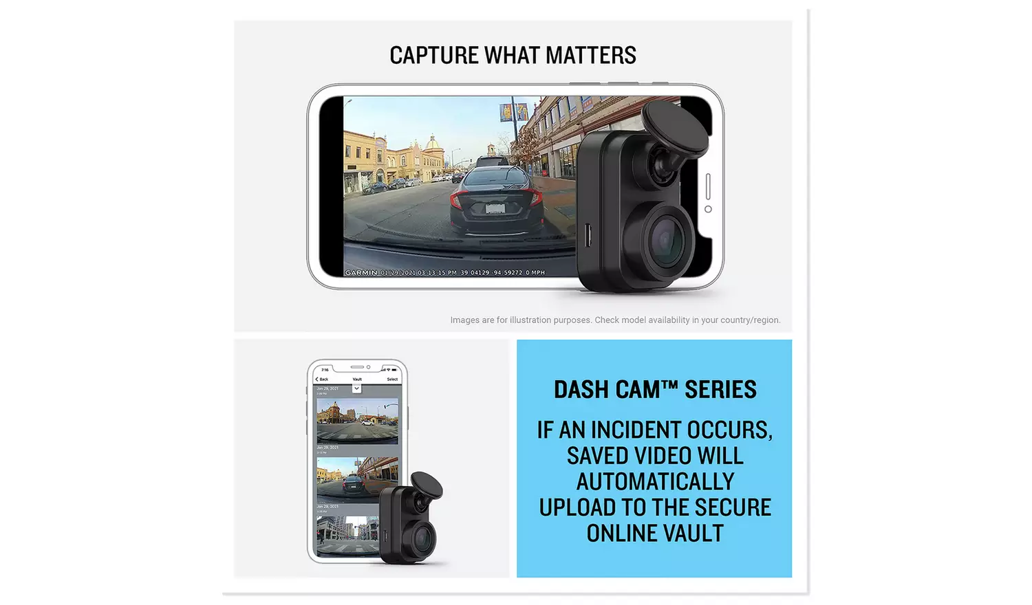 Garmin Mini 2 Car-key Size Dash Cam