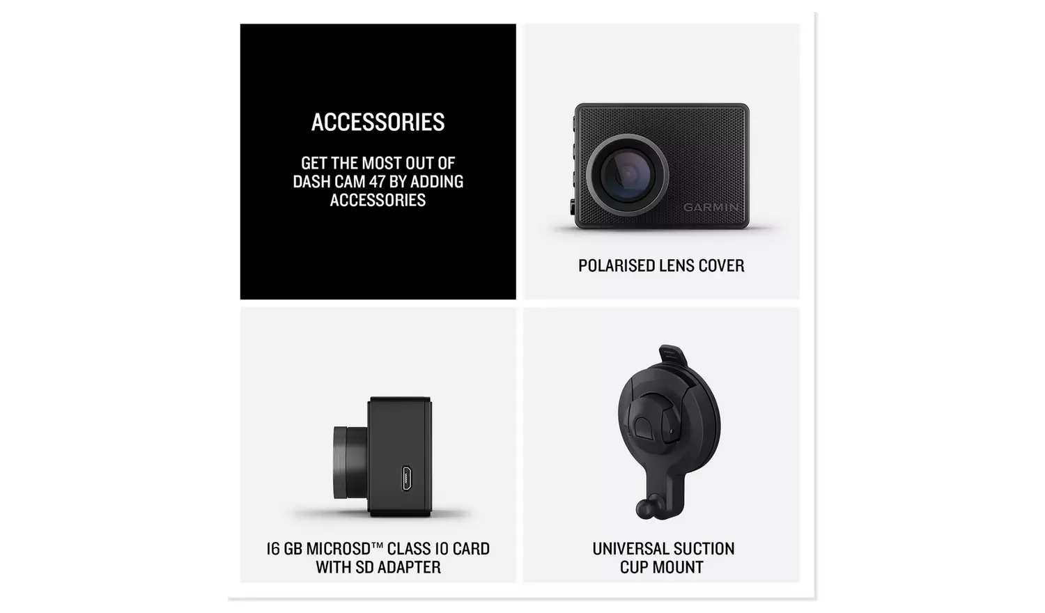 Garmin 1080p HD 47 Compact Dash Cam