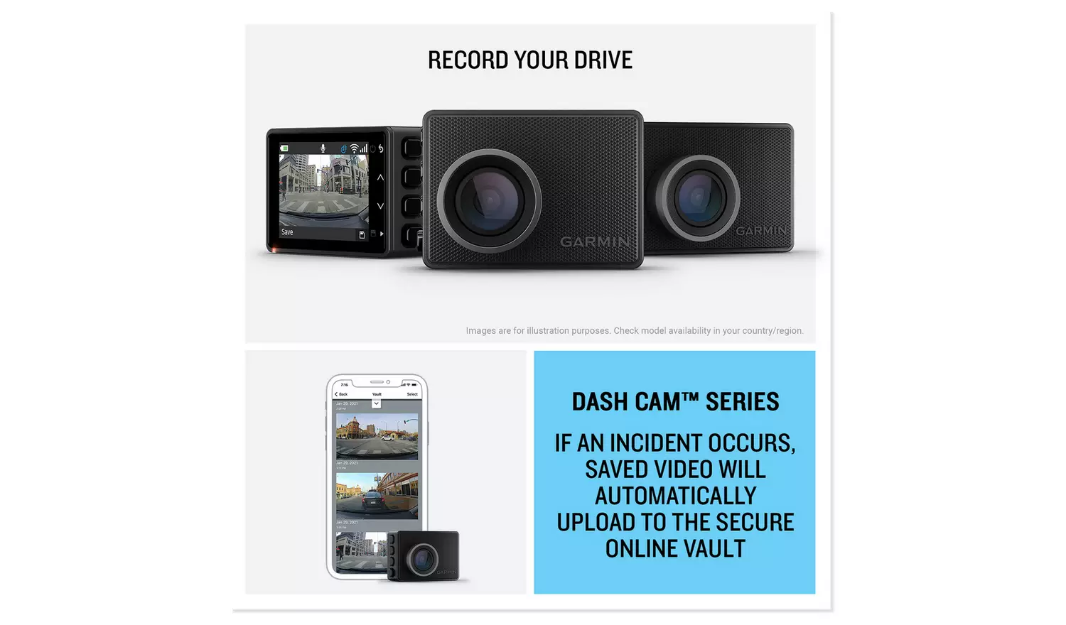 Garmin 1080p HD 47 Compact Dash Cam