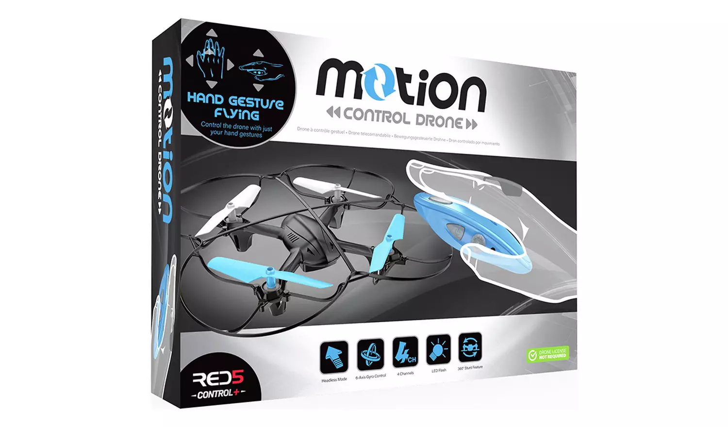 Menkind RED5 Motion Control Quadcopter Blue Edition