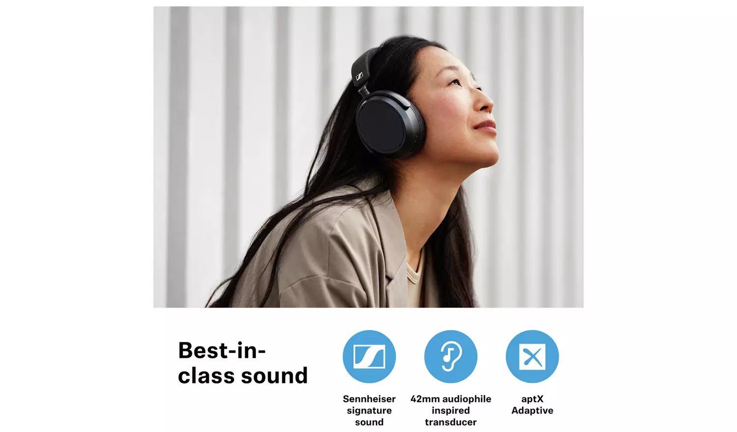 Sennheiser Momentum 4 Wireless Headphones - Black