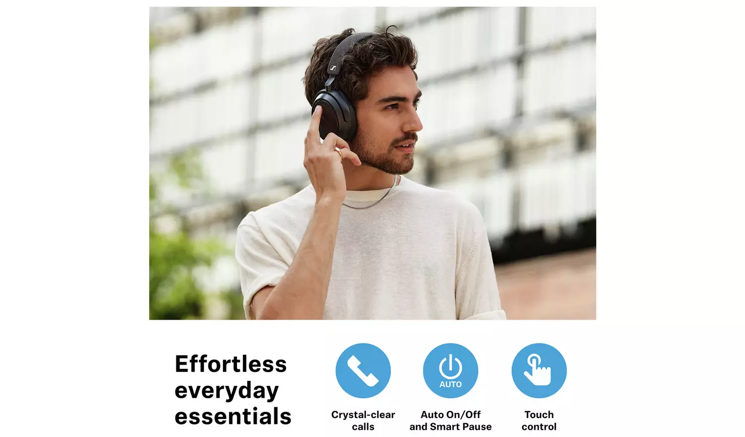 Sennheiser Momentum 4 Wireless Headphones - Black