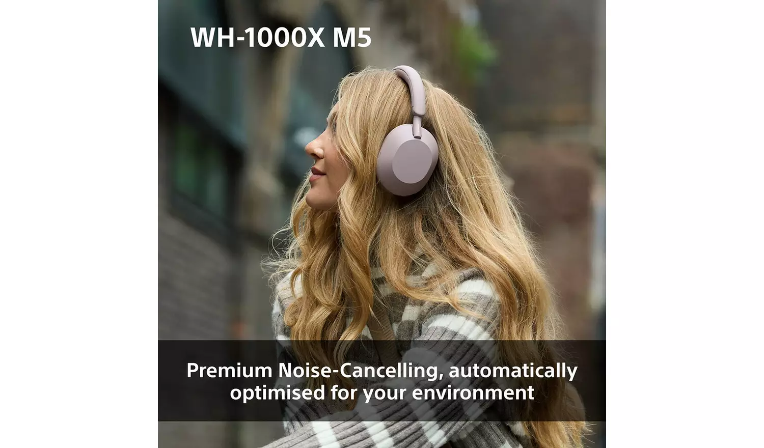 Sony WH1000XM5 Over-Ear Wireless Headphones - Black