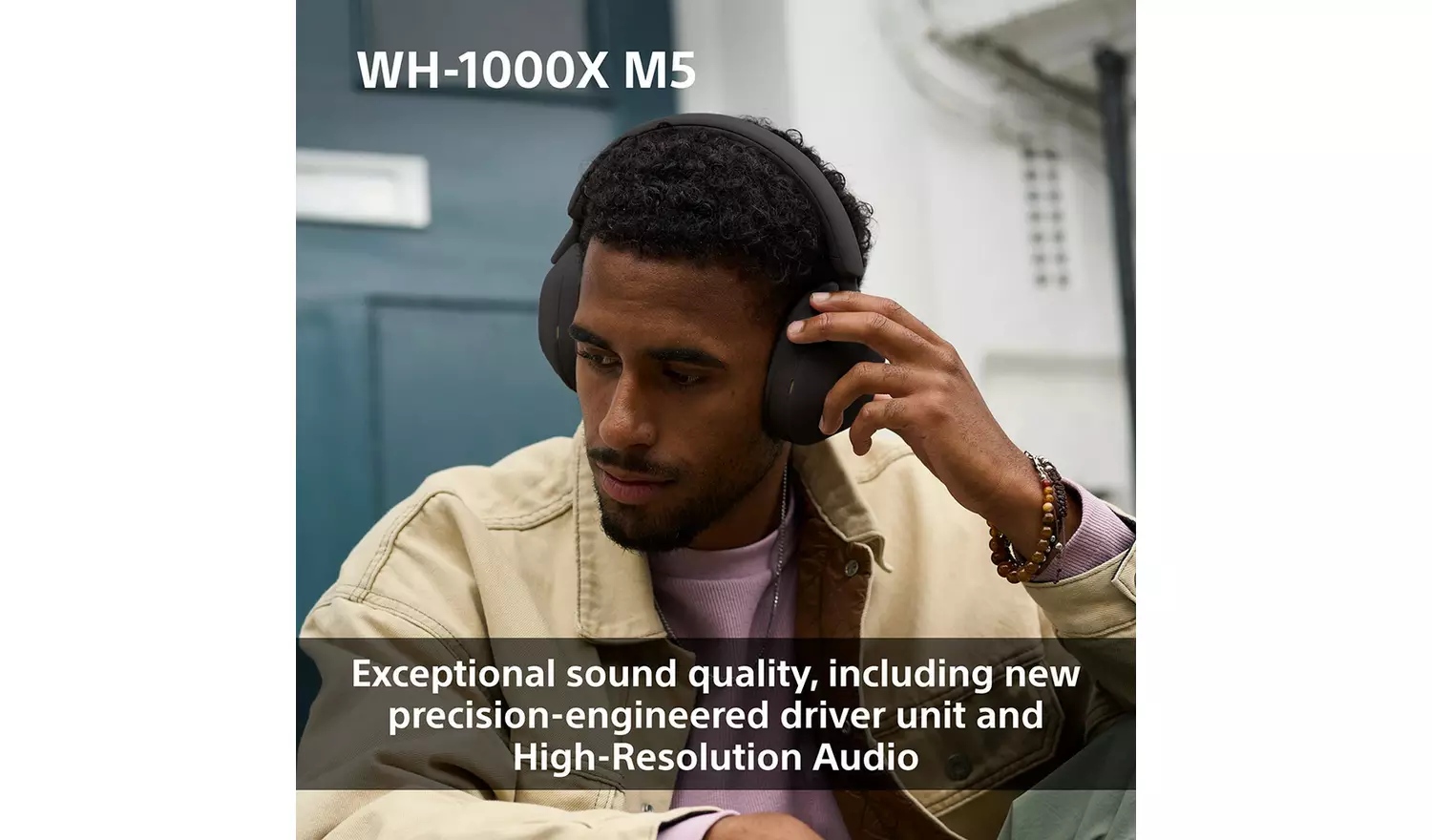 Sony WH1000XM5 Over-Ear Wireless Headphones - Black