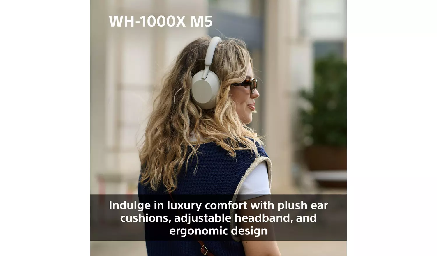 Sony WH1000XM5 Over-Ear Wireless Headphones - Black