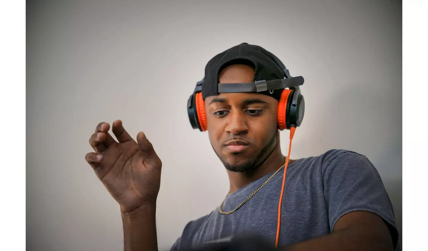 Pioneer DJ HDJ-CUE1 On-Ear Wired Headphones - Grey